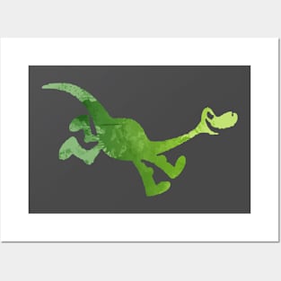 Dinosaur Inspired Silhouette Posters and Art